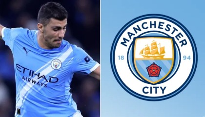 时隔近2年，罗德里自2024年5月后为曼城打进他首个英超进球