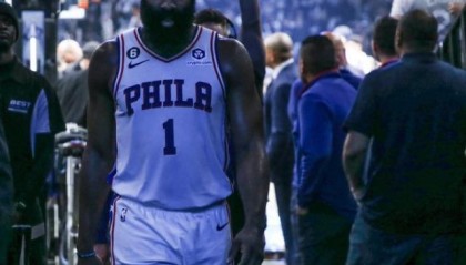 开云中国-两周训练营只打一场对抗赛 哈登继续无声对抗76人