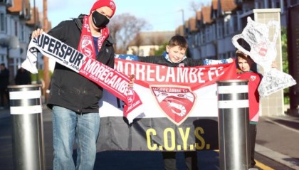 【足总杯】半场落后完成逆转 热刺3比1莫克姆晋级